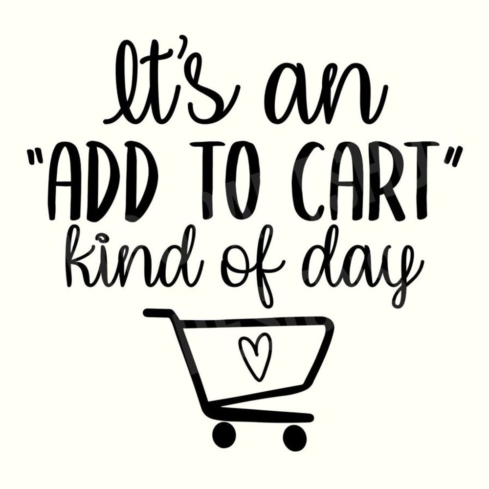 Add to Cart Graphic Print